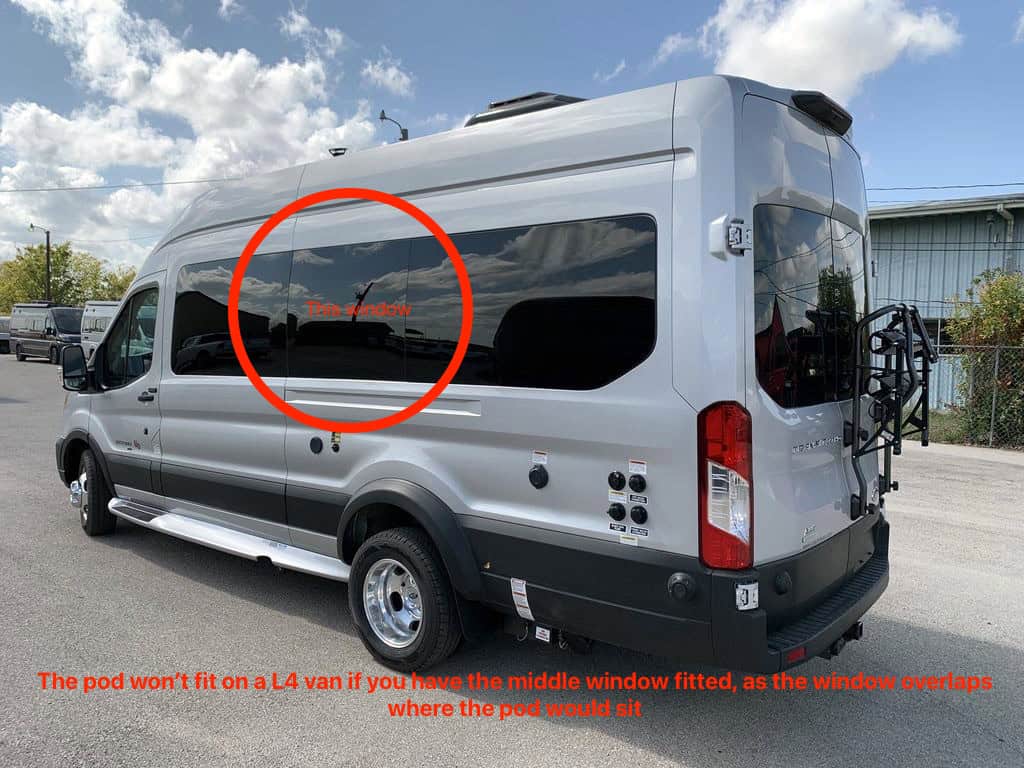 Space pod Pair - Ford transit L3 - Mk 8 - Image 7