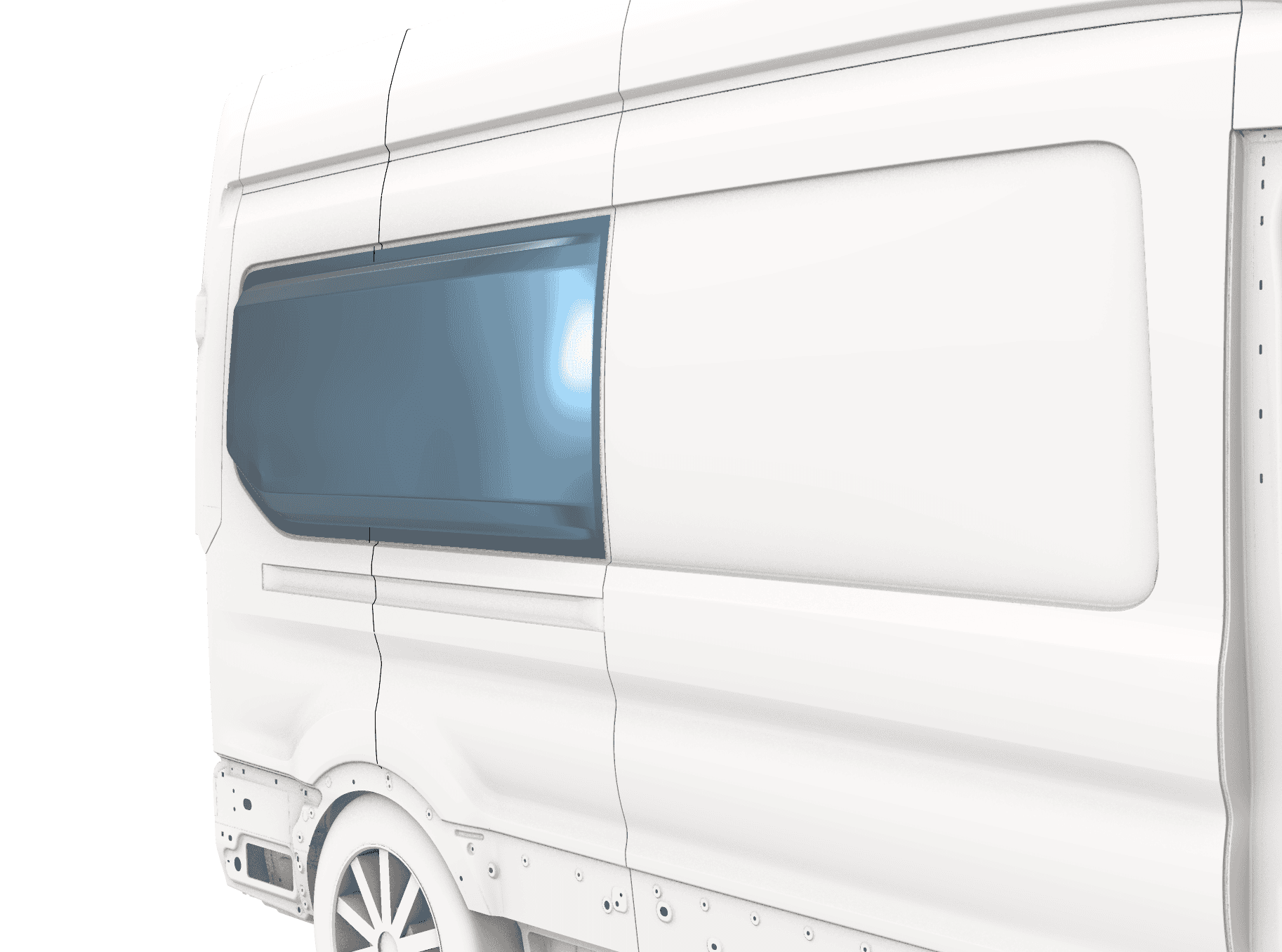 Space pod Pair - Ford transit L3 - Mk 8 - Image 21