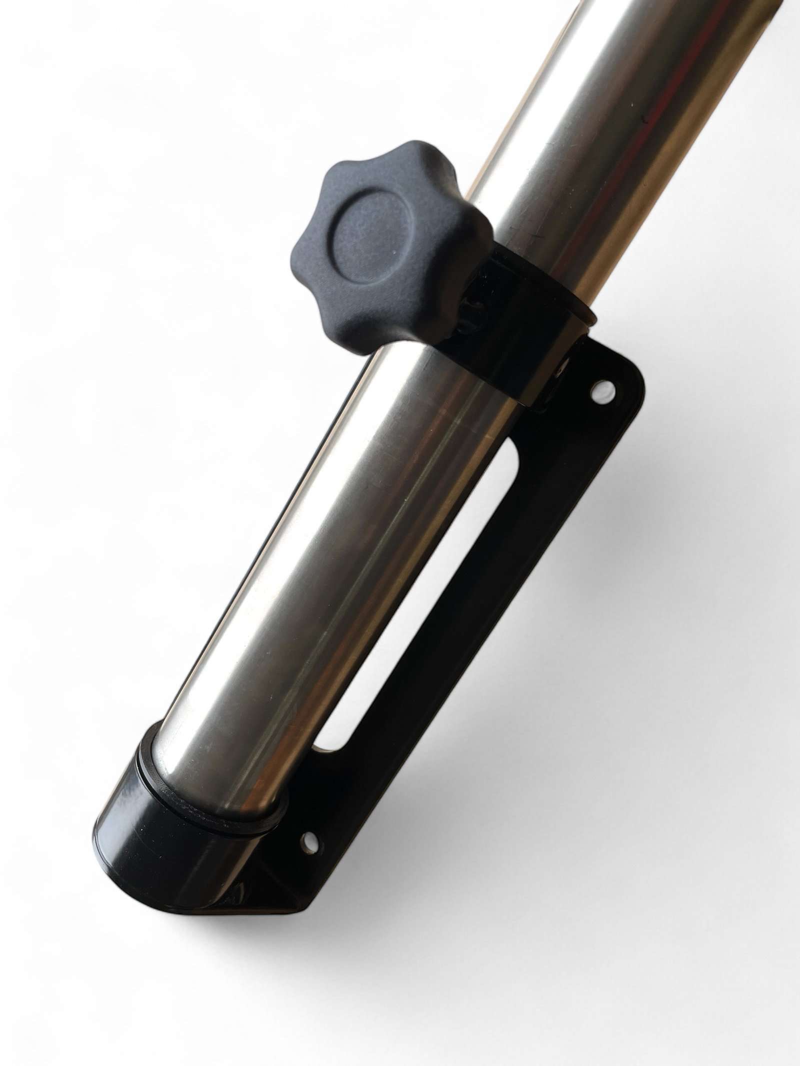 EVO STAINLESS STEEL SWING OUT PASSENGER SEAT LEG AND TABLE ( Folds vertically to store ) - Image 7