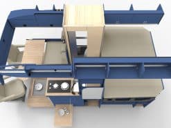 Alternative view of Design 10 Plan view - FORD L3 H3