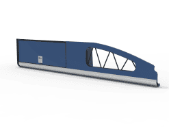 Locker F1 (Above Sliding Door) - 1408mm | FORD Transit L3 H3