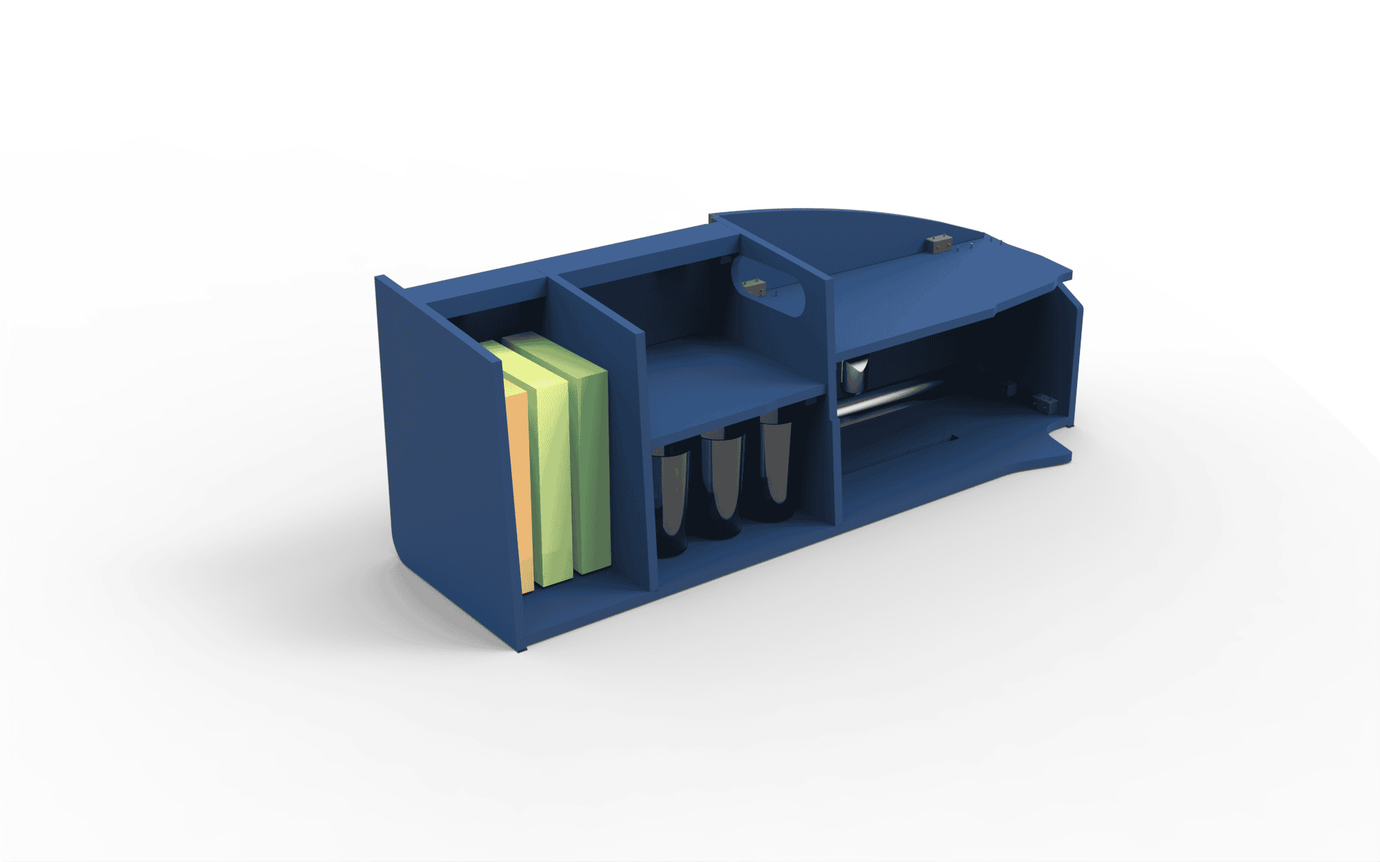 Locker F2 (Over Dining Area) - 1171mm | FORD Transit L3 H3 - Image 6