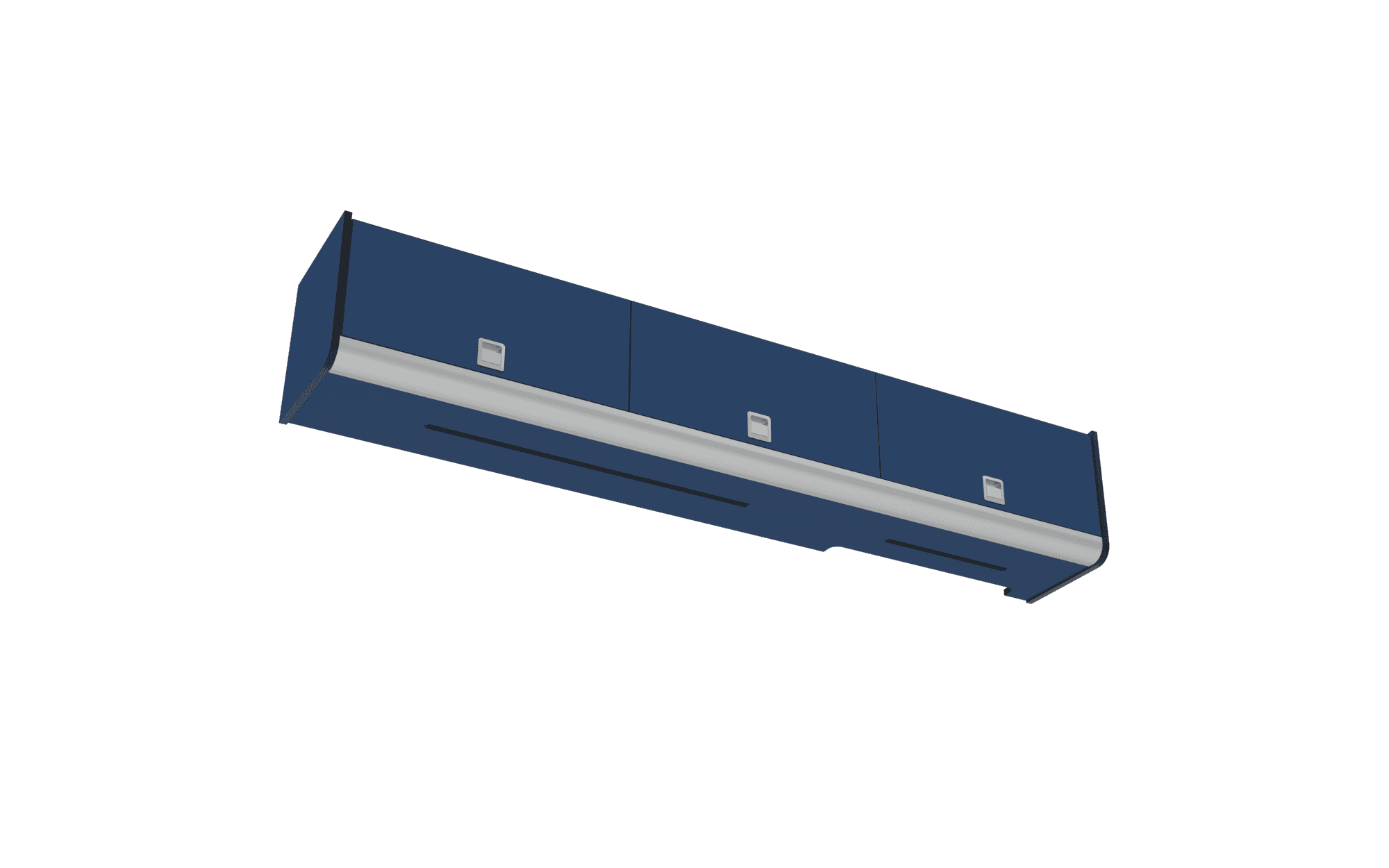 Locker F3 (Over Bed + Kitchen) - 1810mm | FORD Transit L3 H3 - Image 4