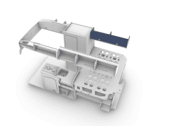 Alternative view of Locker F4 (Over Bed Drivers Side) - 1230mm | FORD Transit L3 H3