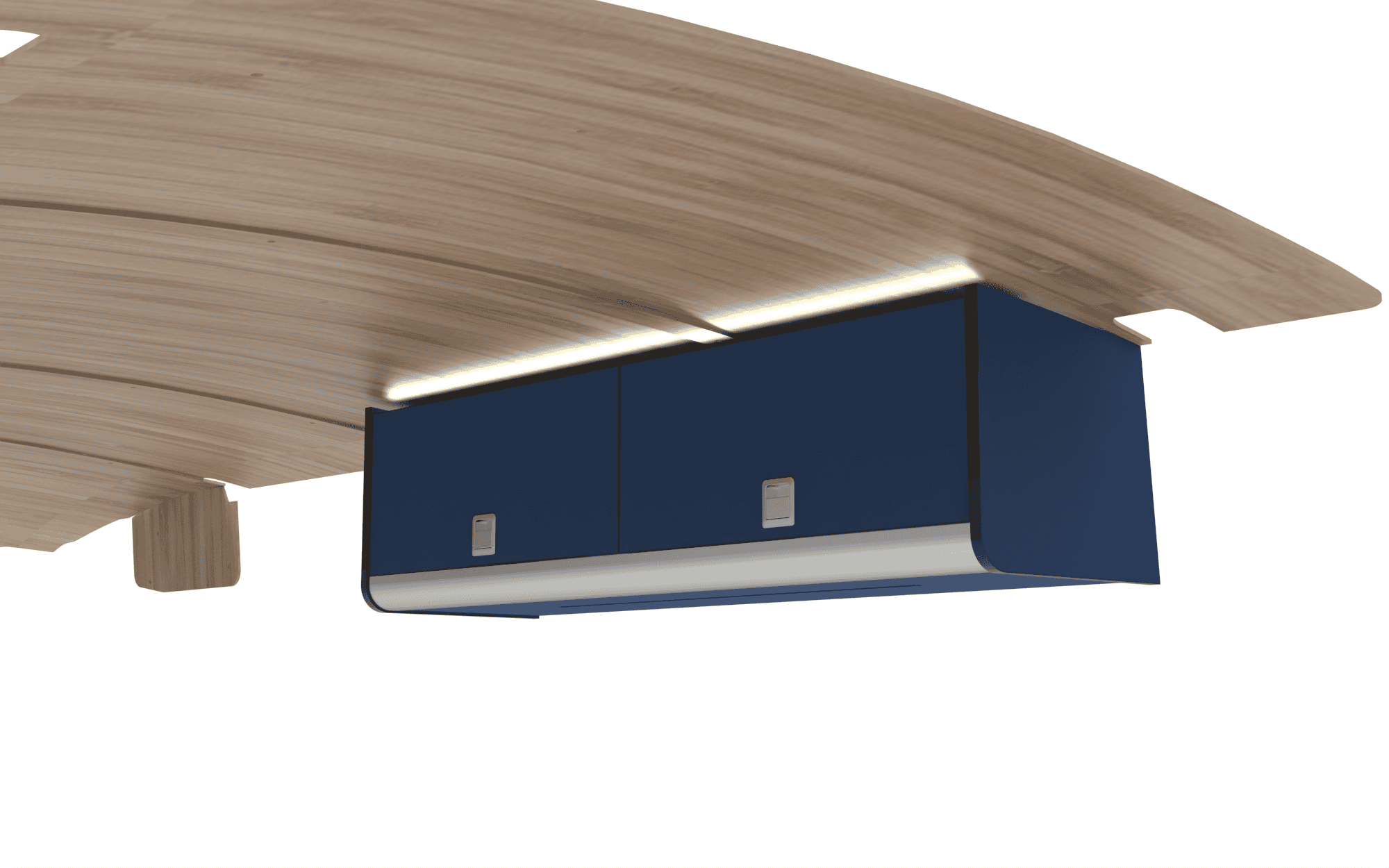 Locker F4 (Over Bed Drivers Side) - 1230mm | FORD Transit L3 H3 - Image 3