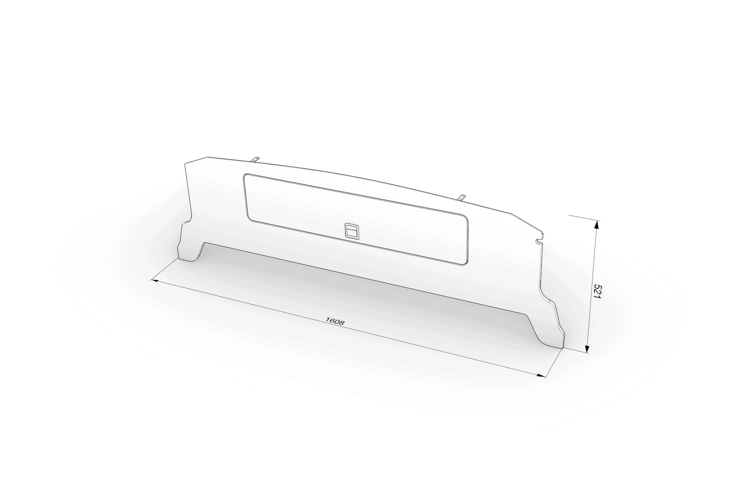 Locker F5 (Over Cab Locker) | FORD Transit L3 H3 - Image 4