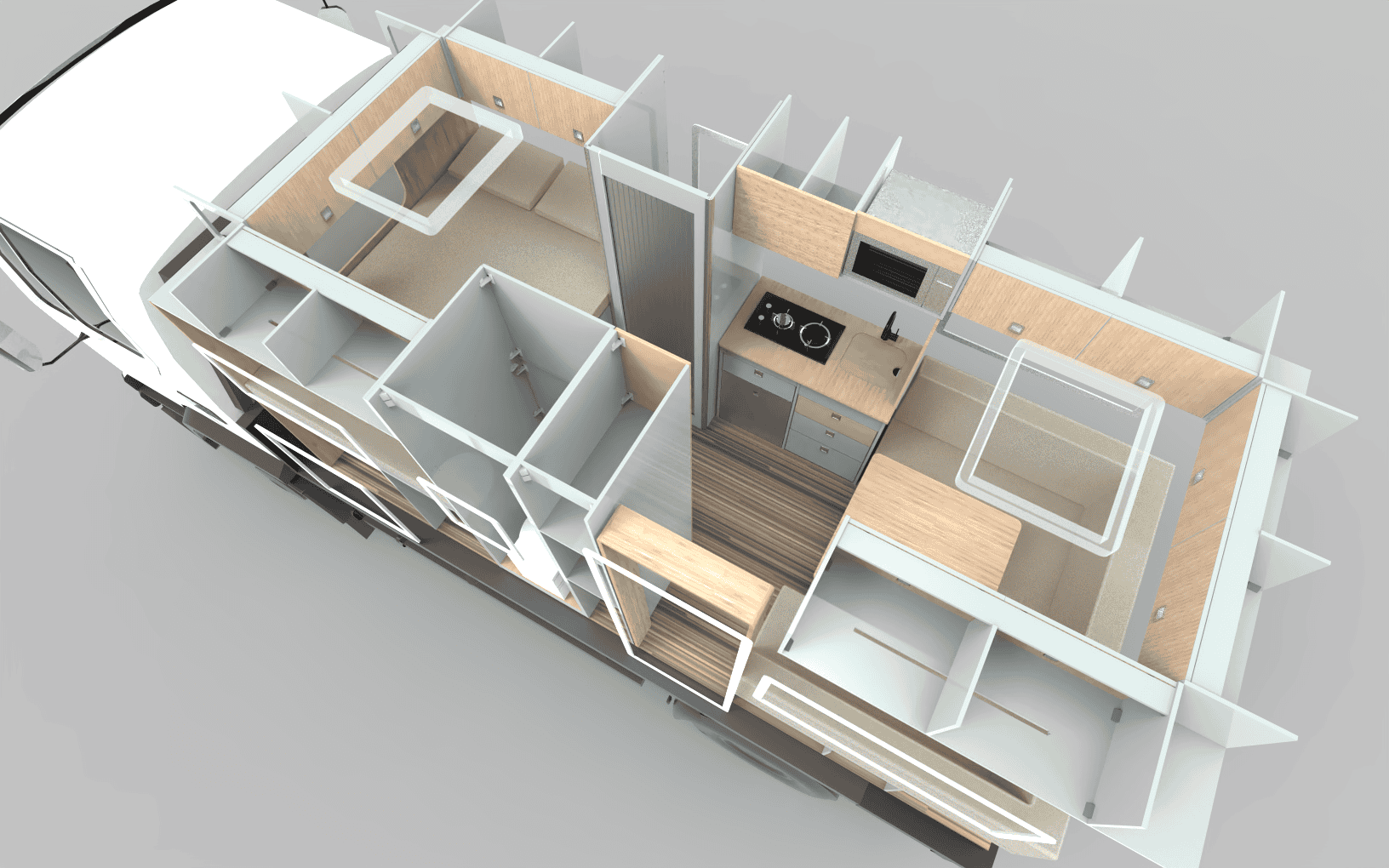 Overland truck box - Example layout - Image 7