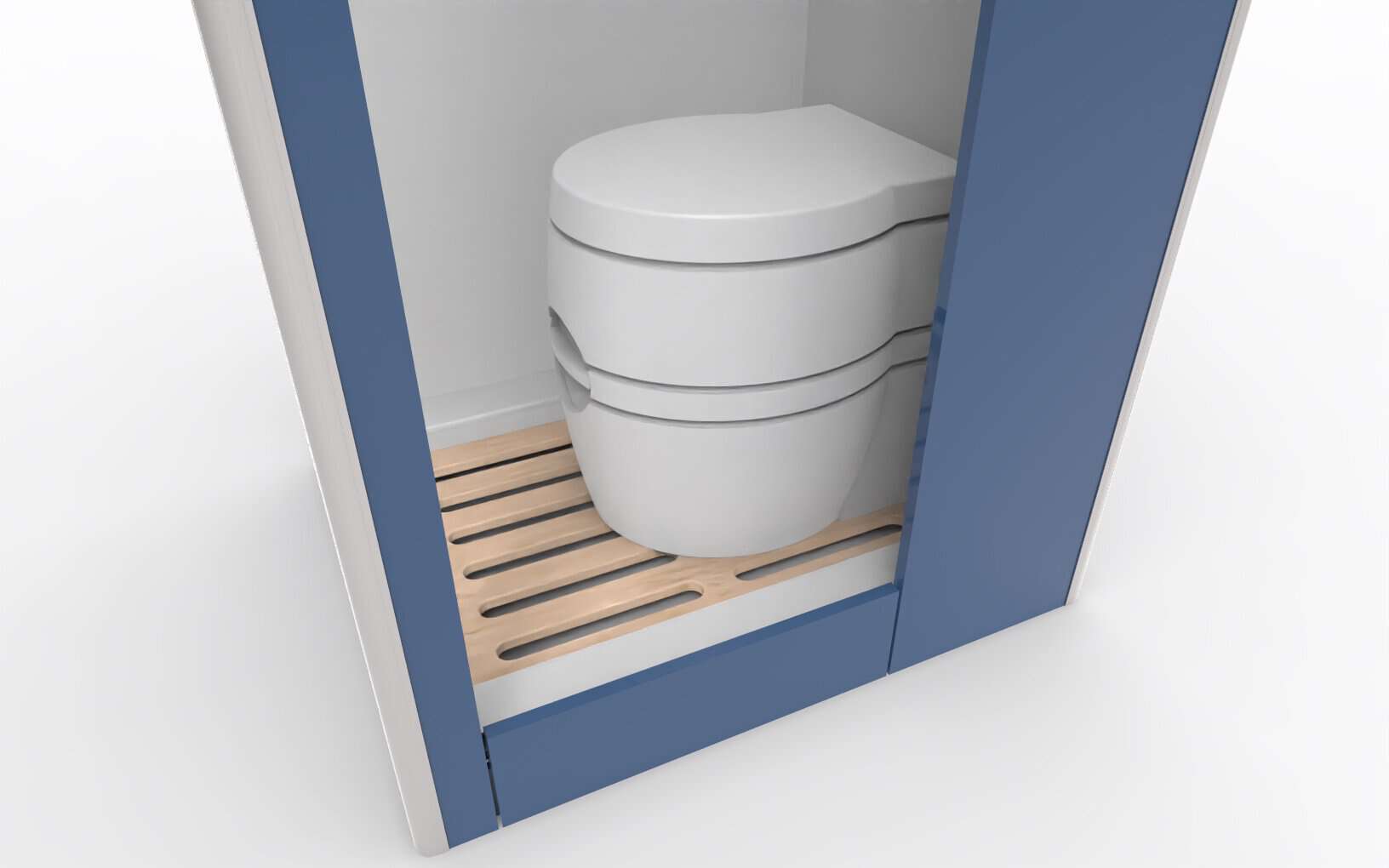 Shower Toilet Cubicle D - Ford L3 H3 Mk8 ( ** COLLECTION ONLY. Too tall to send on a single pallet 2088mm height ** ) - Image 7