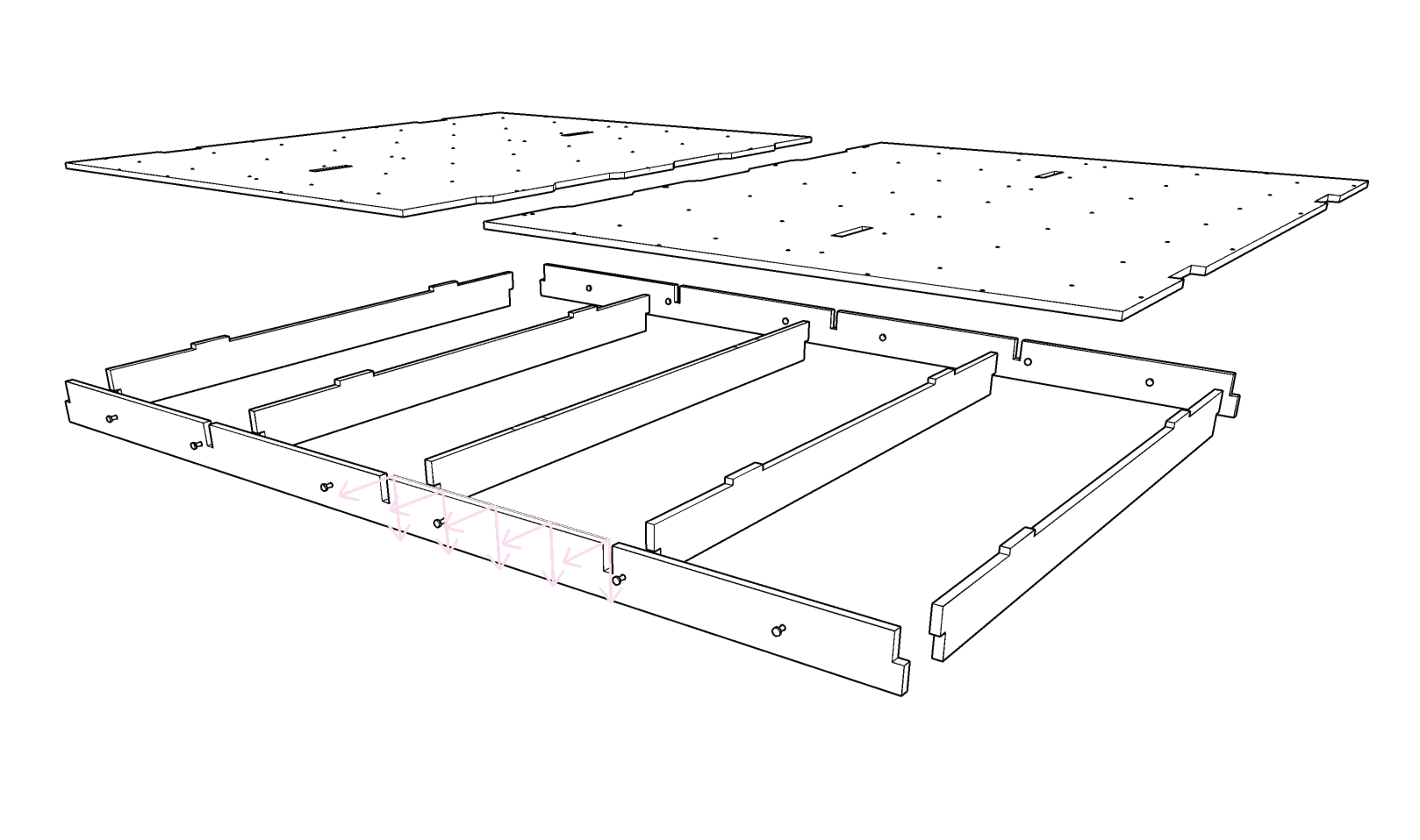 Bed platform - habitation box - Image 4