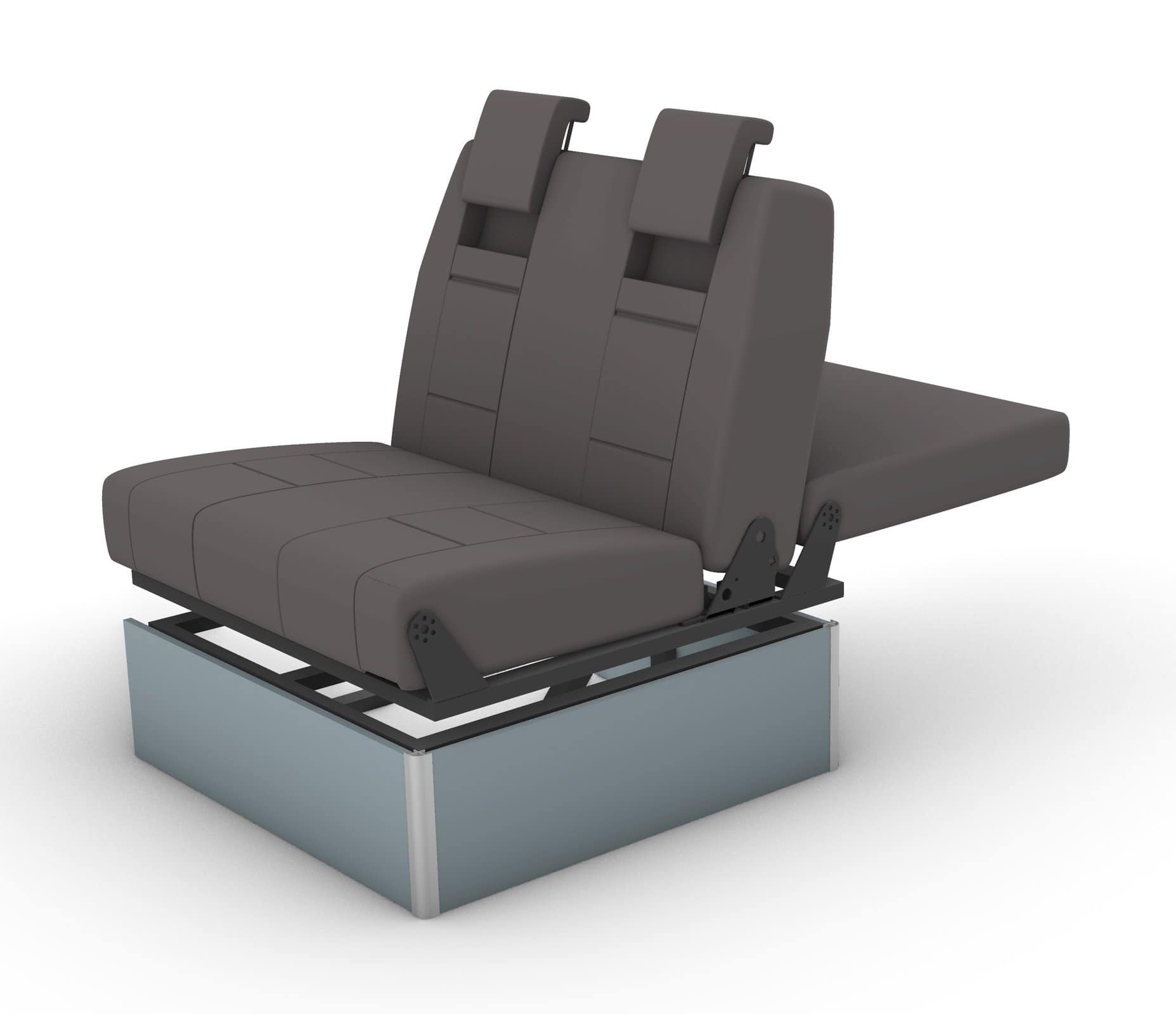 Seat box cover RIB 86cm seat bed