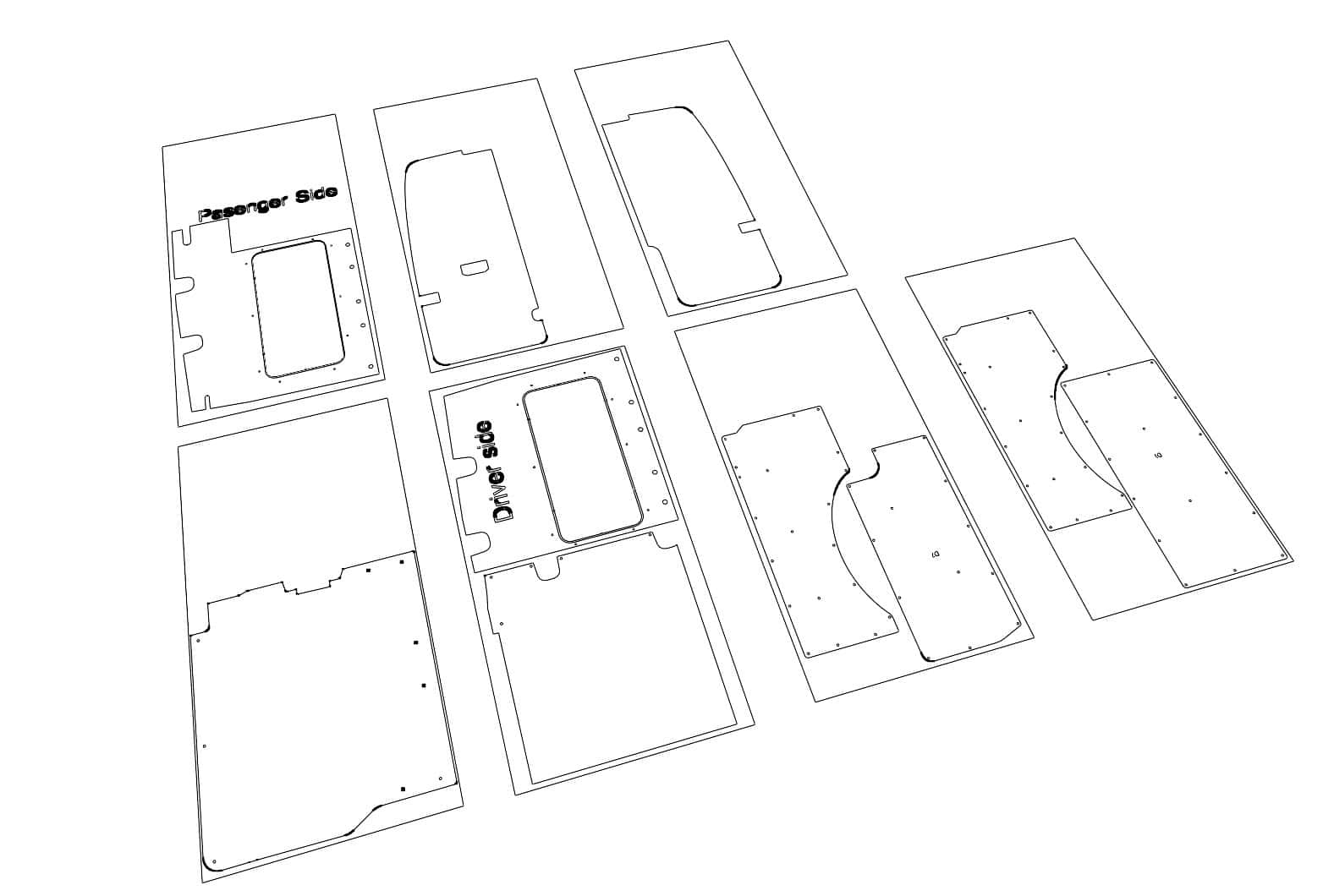 Panel set Design 2 - Crafter/ Man TGE - Image 3