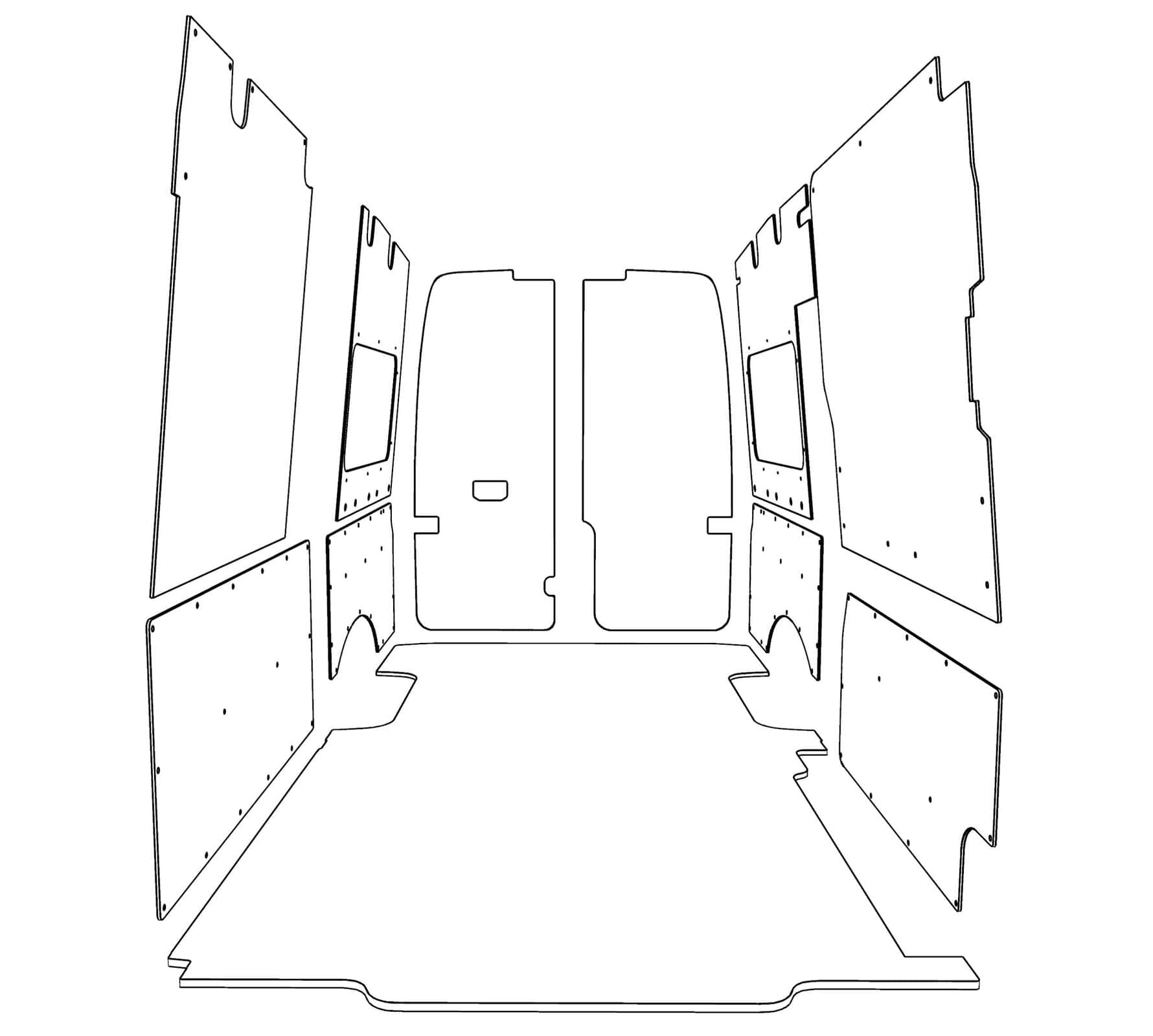 Panel set Design 2 - Crafter/ Man TGE - Image 4