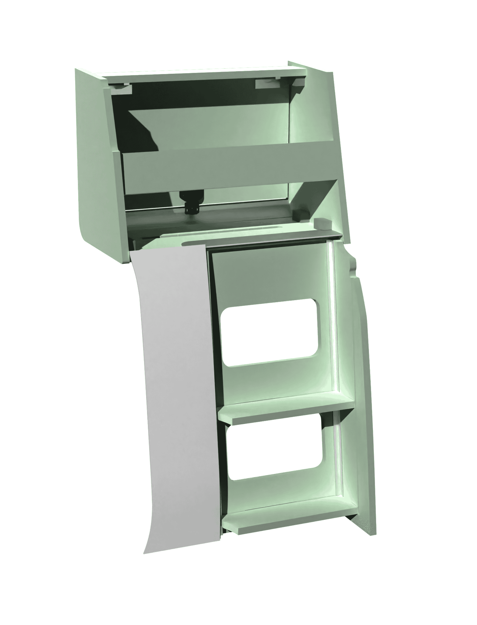 Locker F 504mm (Over Kitchen Section Only) Sprinter 2006+ / Crafter 2006 - 2017 - Image 6