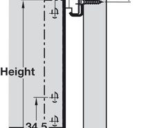 Alternative view of indaux Metal Drawer Sides Height 150mm Length 400mm ( CLEARANCE )