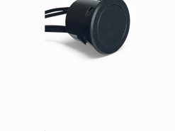 Round Black touch sensitive dimmable LED switch
