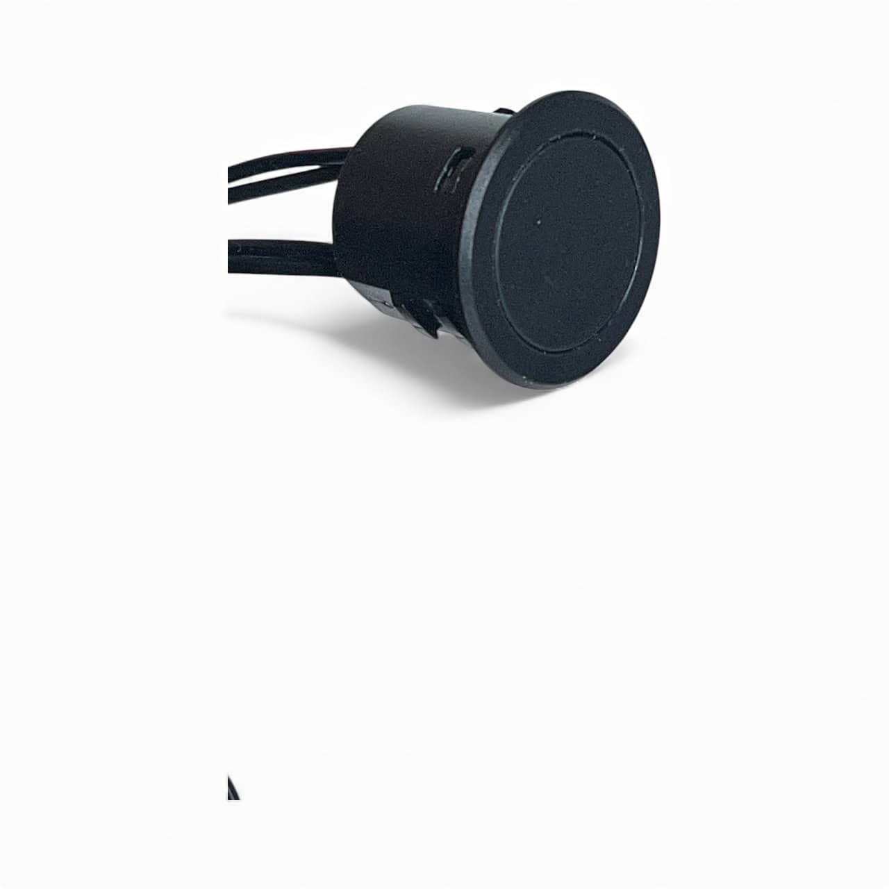 Round Black touch sensitive dimmable LED switch