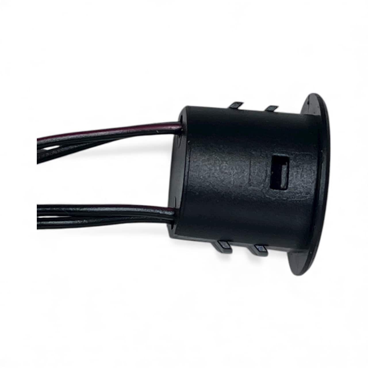 Round Black touch sensitive dimmable LED switch - Image 2