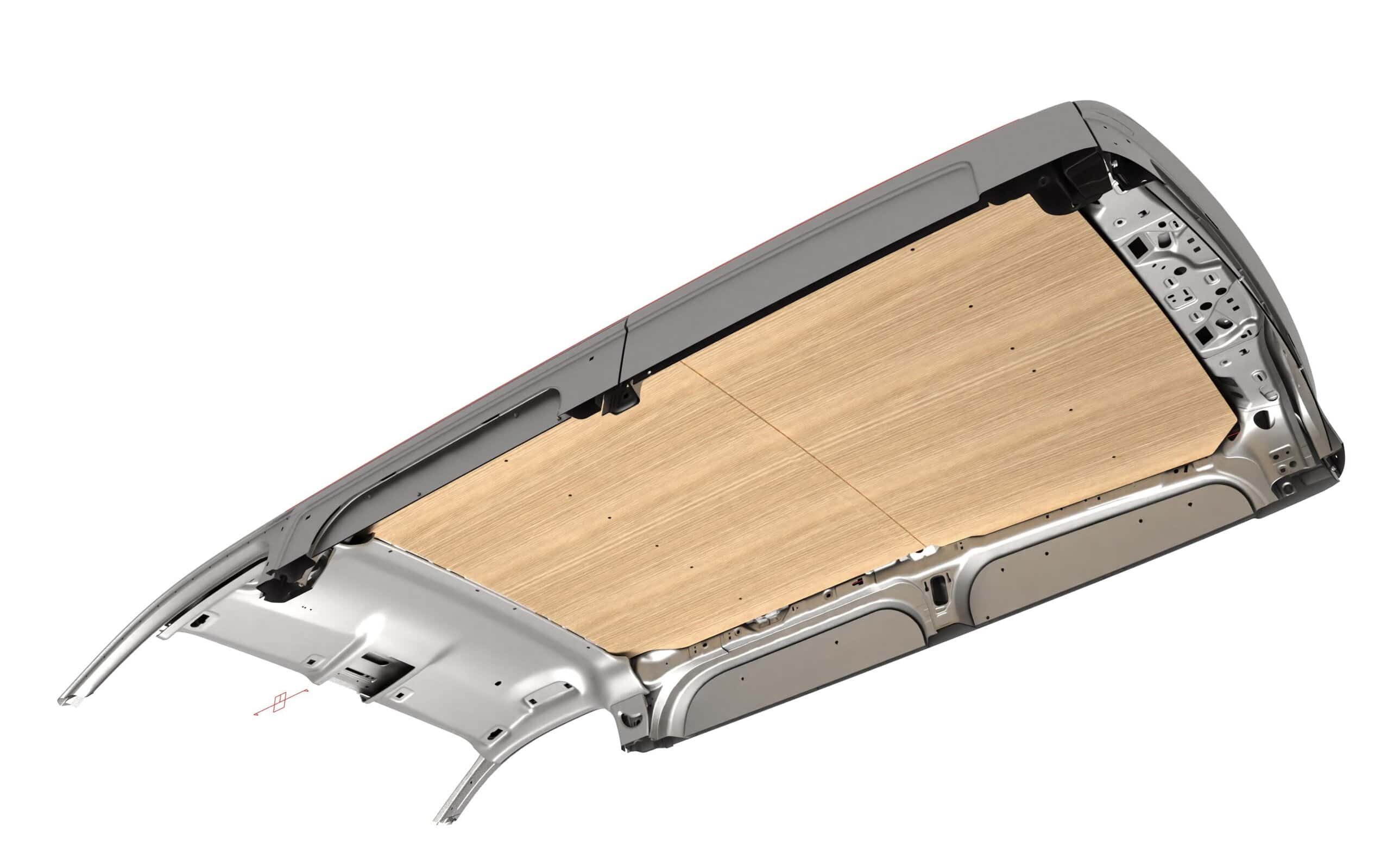 Roof Panels - VWT7 Ford Transit Custom - swb van - Image 2