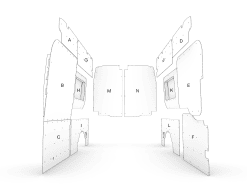 FORD TRANSIT MK 8 L3-H3 SIDE PANELS