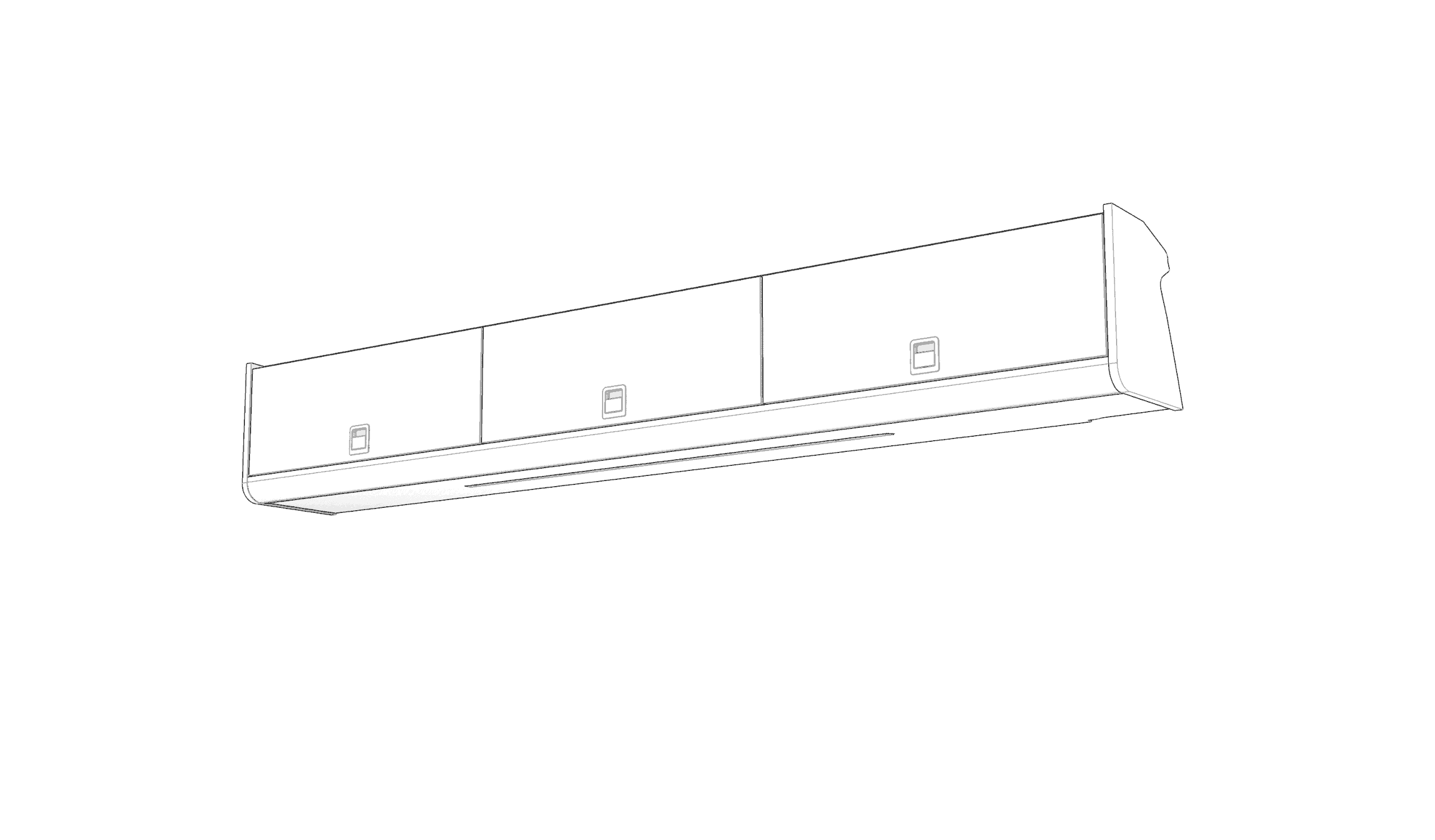 Locker C1 (Passenger Side Over Bed + Kitchen) - Citroen Relay / Peugeot Boxer / Fiat Ducato MK3 L3H2 - Image 3