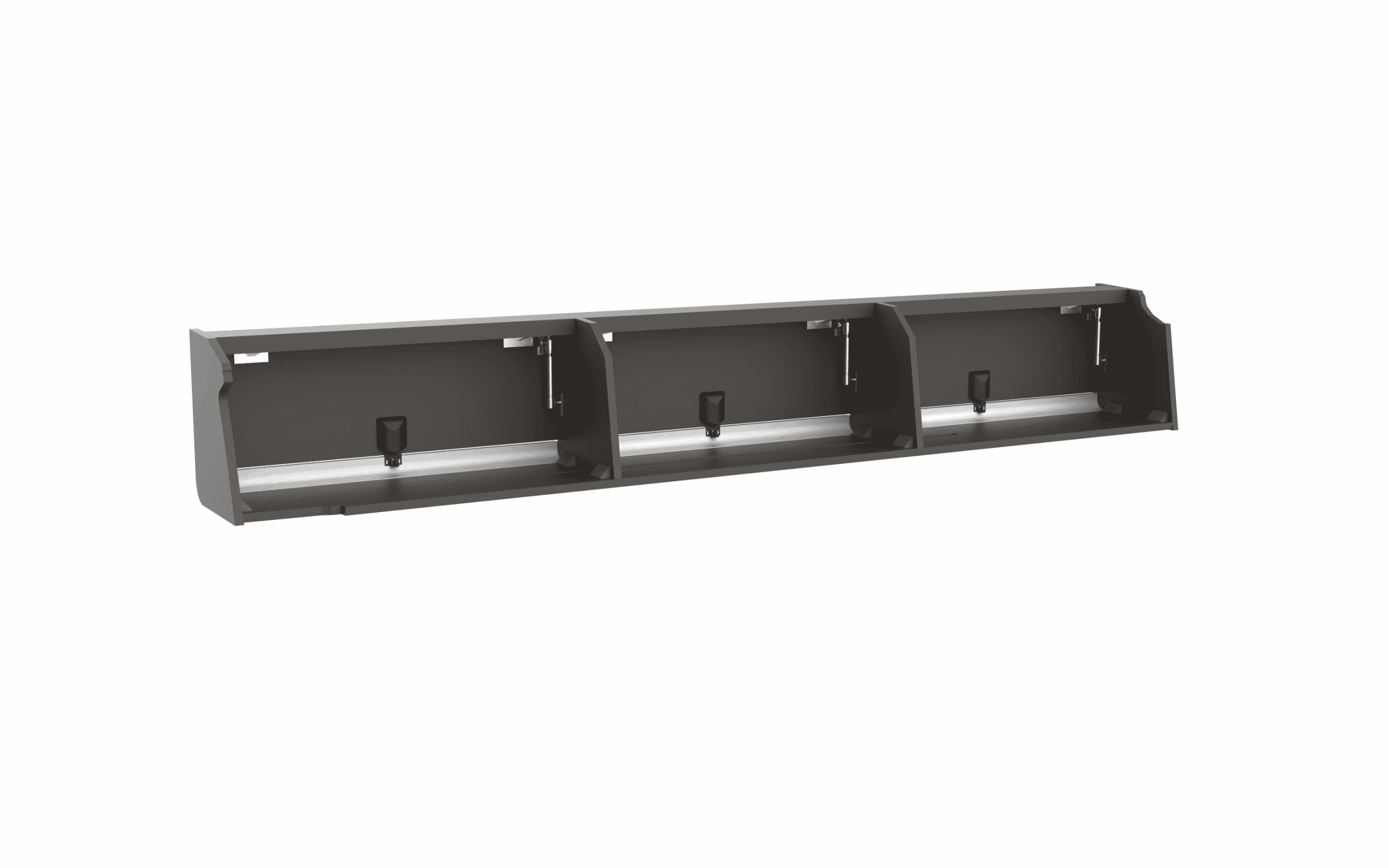 Locker C1 (Passenger Side Over Bed + Kitchen) - Citroen Relay / Peugeot Boxer / Fiat Ducato MK3 L3H2 - Image 2