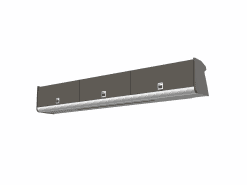 Locker C1 (Passenger Side Over Bed + Kitchen) - Citroen Relay / Peugeot Boxer / Fiat Ducato MK3 L3H2