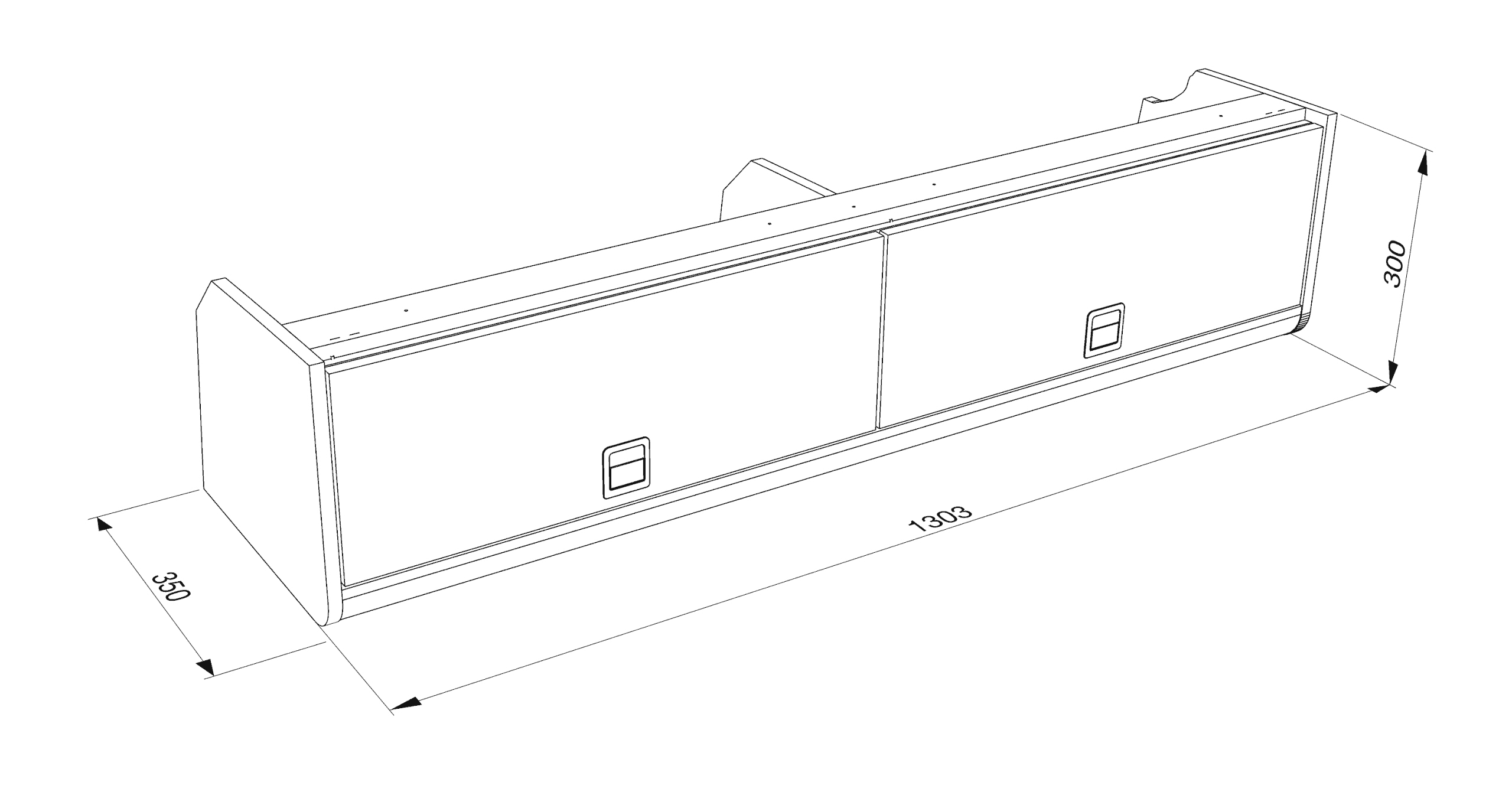 Locker C2 (Driver Side Rear) - Citroen Relay / Peugeot Boxer / Fiat Ducato MK3 L3H2 - Image 5