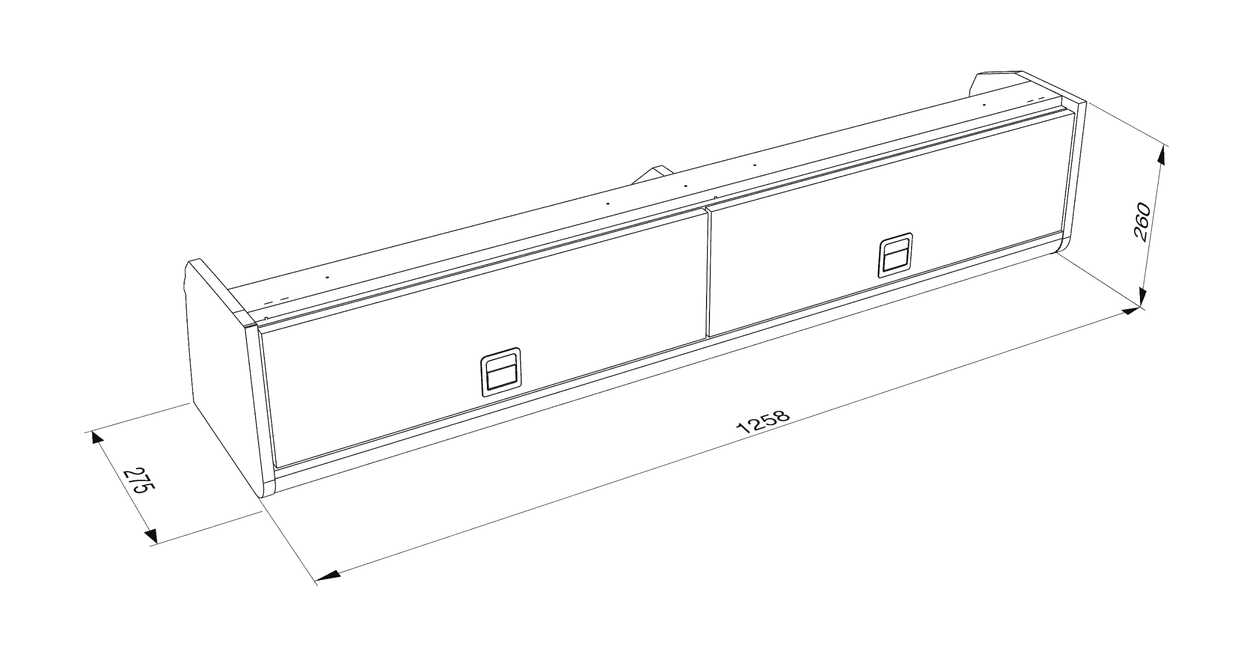 Locker C3 (Driver Side Front) - Citroen Relay / Peugeot Boxer / Fiat Ducato MK3 L3H2 - Image 5
