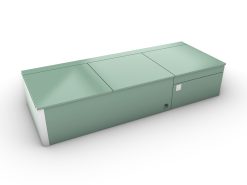 Bench seat Truma combi - 1766 x 690 x 360(h) mm