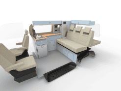 EVO 1300 FORD VWT7 SWB VAN (RIB seat)